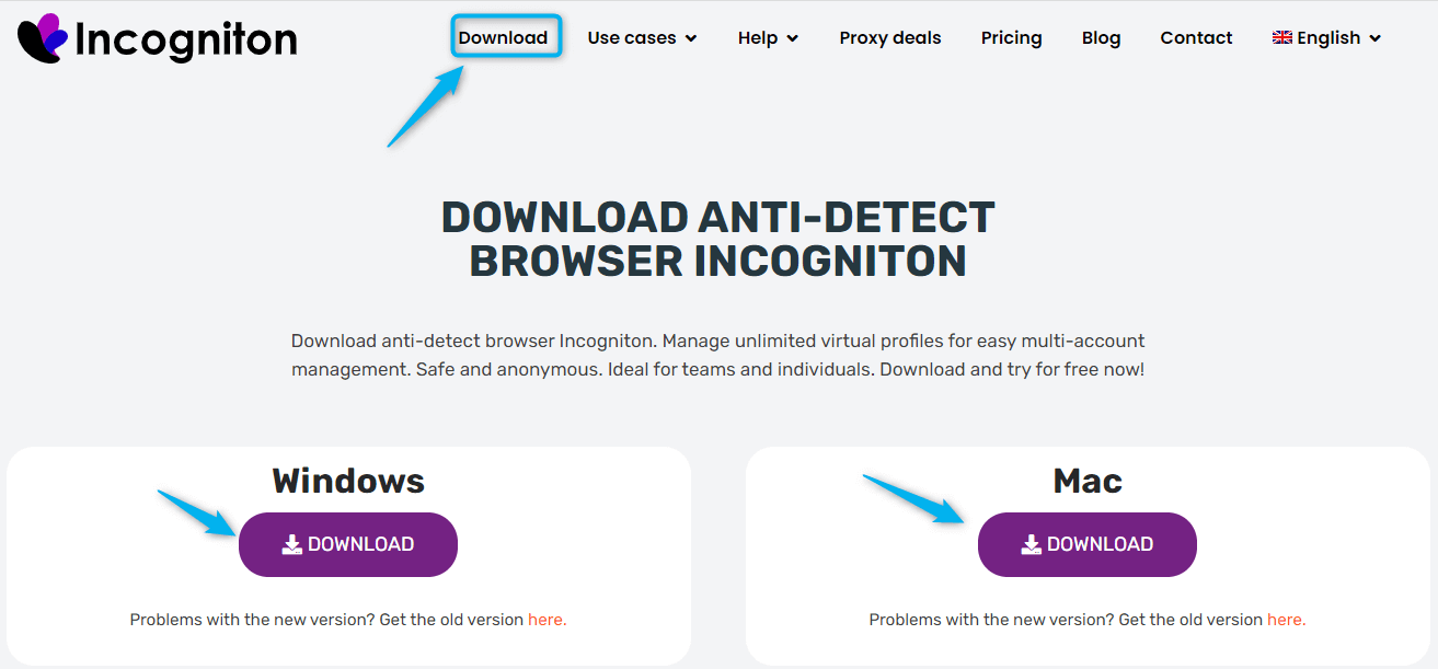 How to download Incogniton